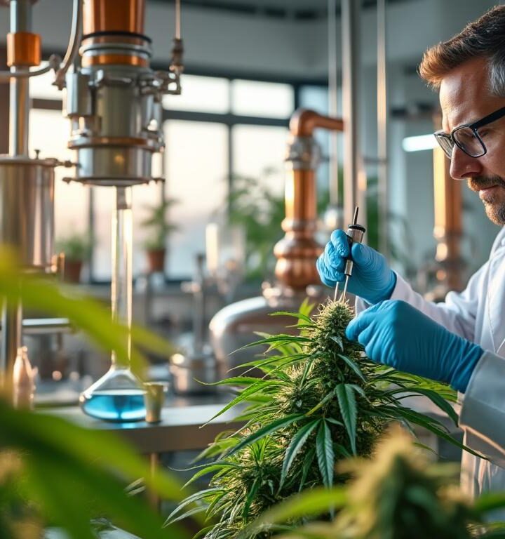 Les secrets de l’extraction : comment est extrait le CBD des plantes