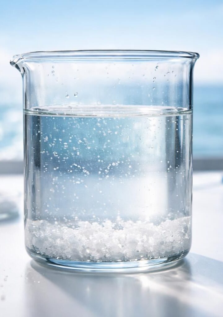 Combien de sel dans l’eau de mer : données clés