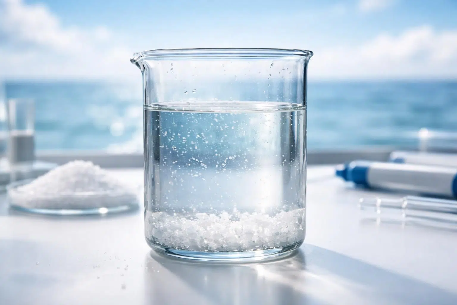 découvrez la quantité de sel présente dans l'eau de mer et les données clés pour mieux comprendre sa composition.