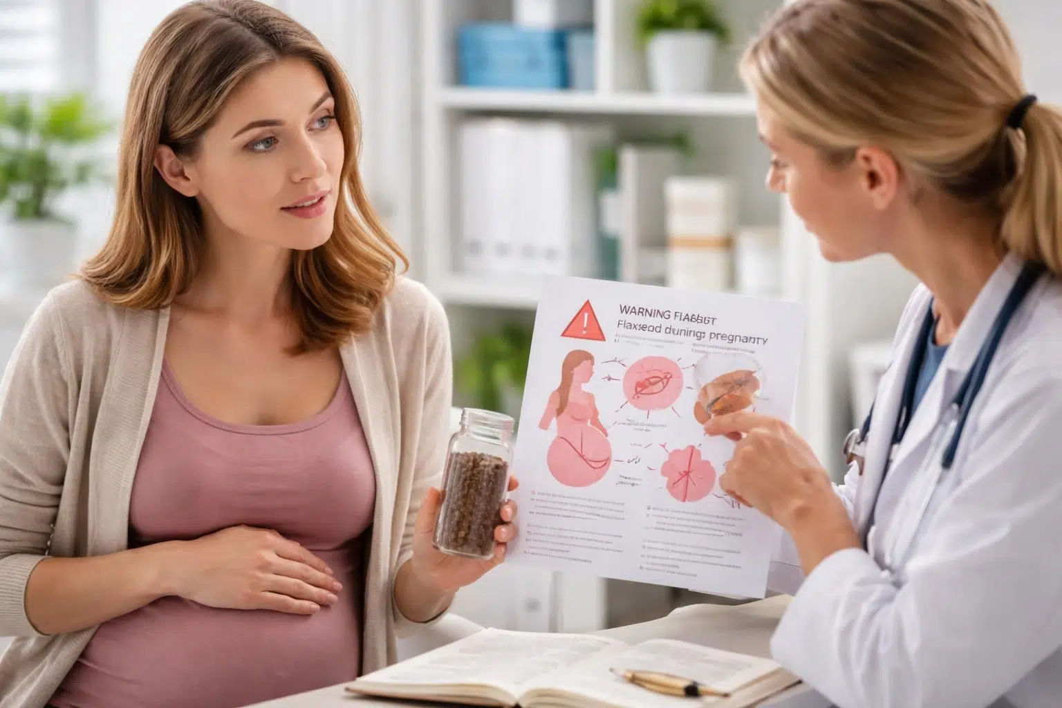 découvrez les risques potentiels de la consommation de graines de lin pendant la grossesse et les précautions à prendre pour assurer la sécurité des femmes enceintes.