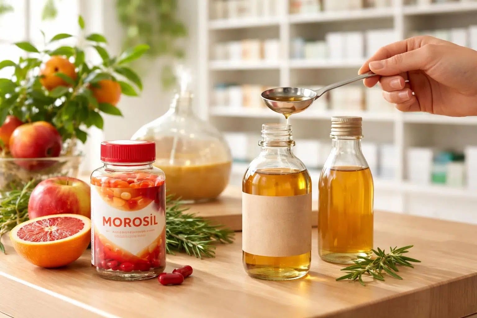 découvrez comment utiliser efficacement morosil et le vinaigre de cidre disponibles en pharmacie pour optimiser leurs bienfaits sur votre santé et votre bien-être.