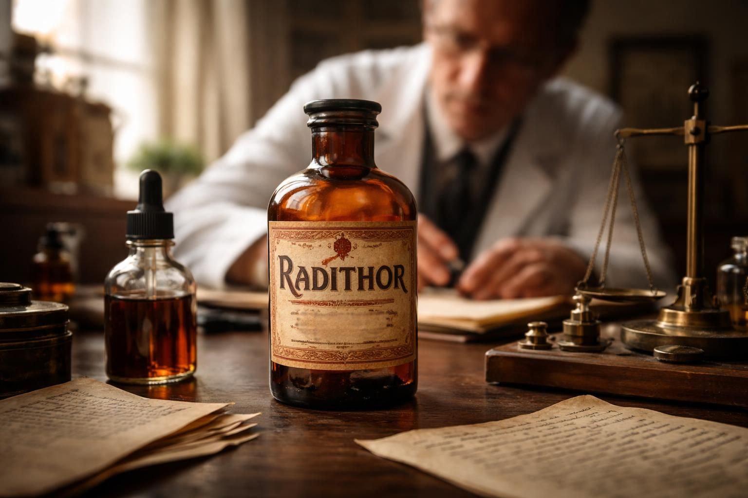 découvrez l'histoire fascinante du radithor, la médecine miraculeuse à base de radium qui a marqué le début du xxe siècle par ses promesses et ses controverses.