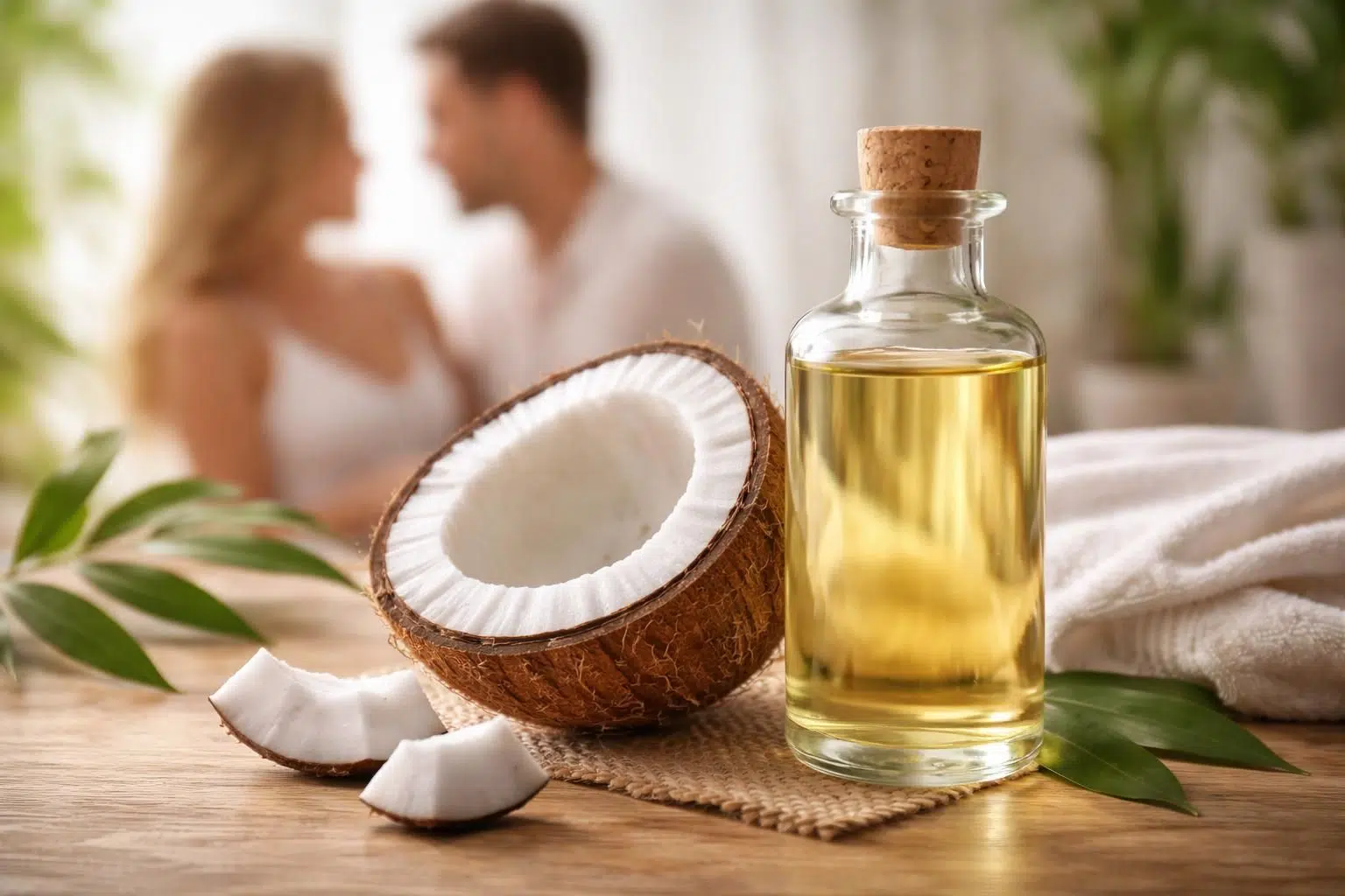 découvrez si l'huile de coco est un lubrifiant naturel sûr ou un danger potentiel pour votre santé intime. avantages, précautions et conseils d'utilisation.