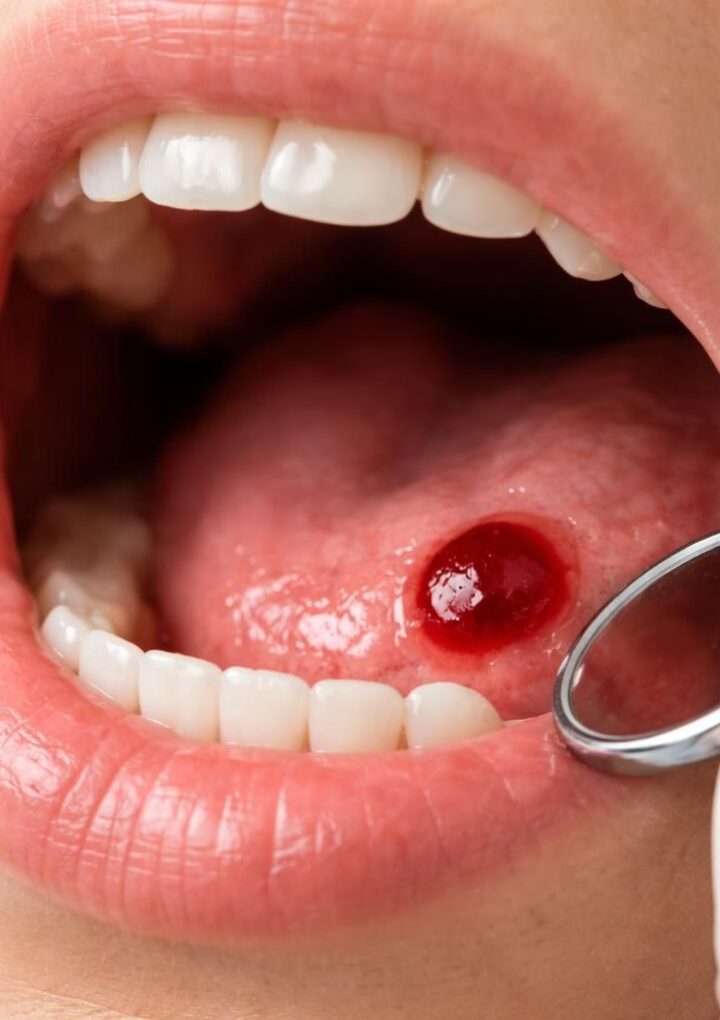 Que faire en cas de boule de sang dans la bouche ?