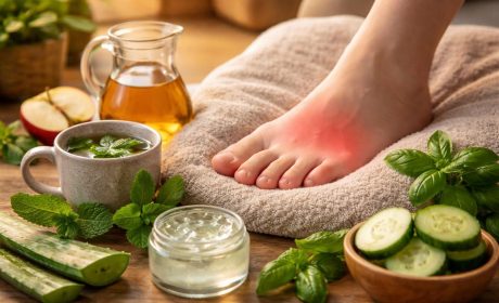 Top 5 des remèdes de grand-mère pour un pied qui brûle et soulage instantanément